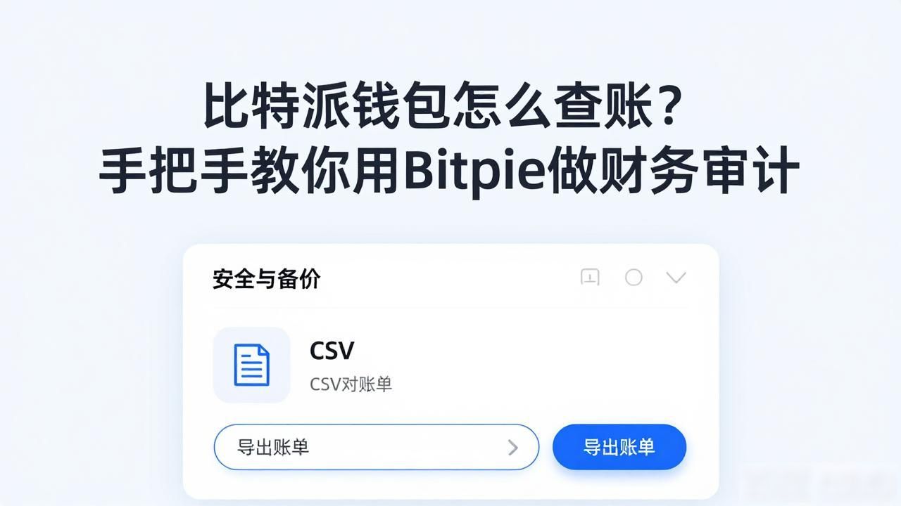 交易记录筛选器使用方法_如何通过比特派Bitpie钱包app进行财务审计_比特派钱包财务审计功能