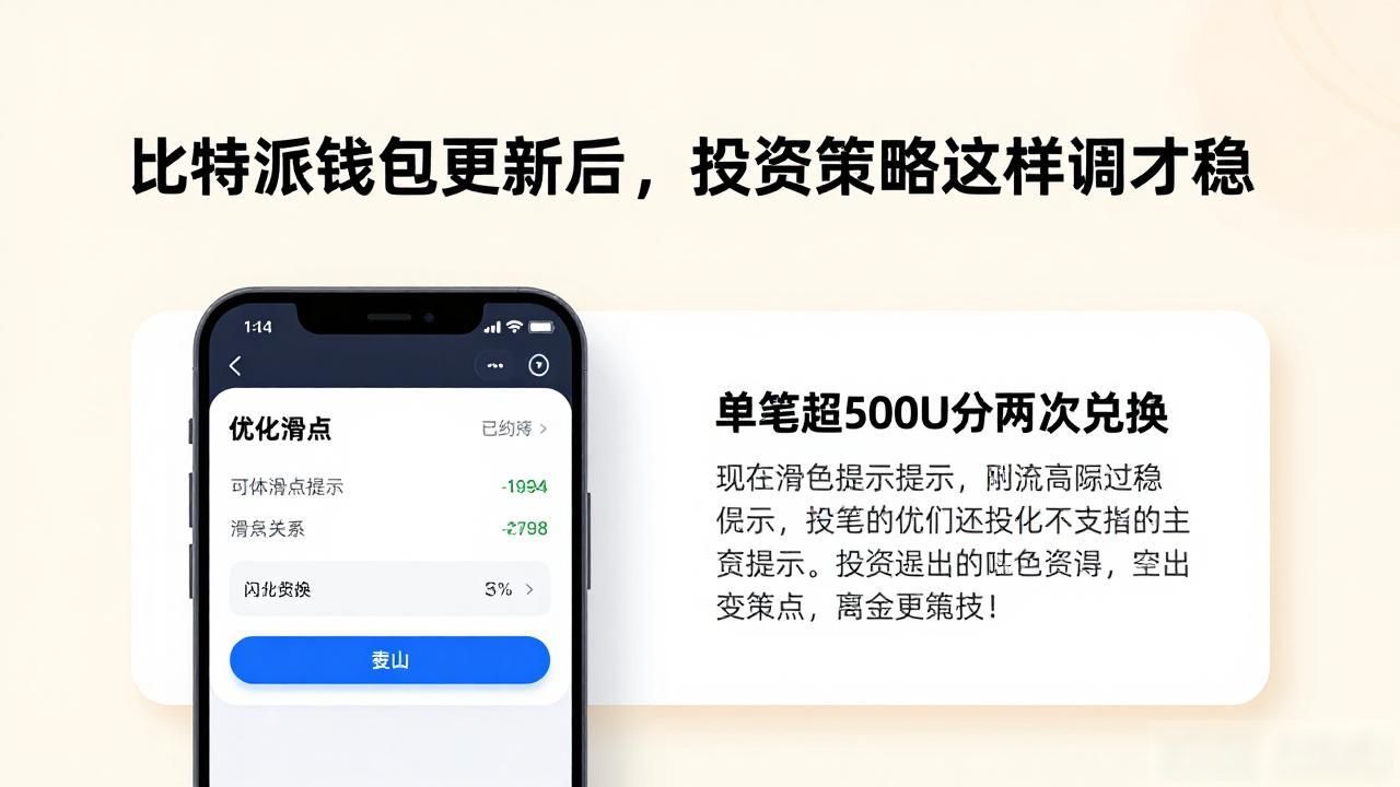 比特派钱包新功能_如何在比特派最新钱包app下载中更新投资策略_资产总览行情走势DeFi入口重新排布