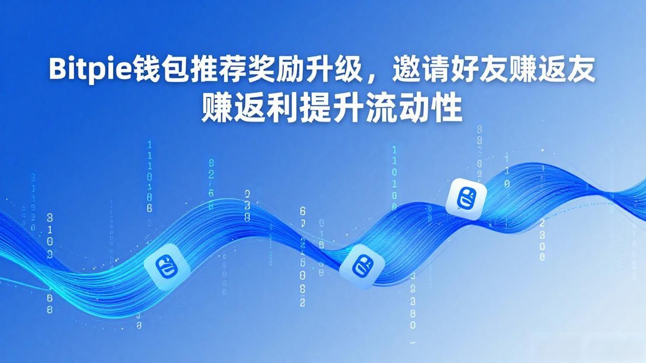 Bitpie钱包推荐奖励升级，邀请好友赚返利提升流动性