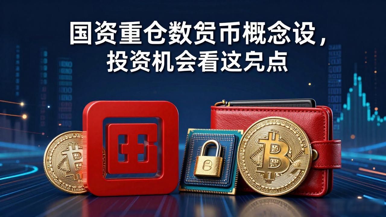 国资重仓数字货币概念股，投资机会看这几点