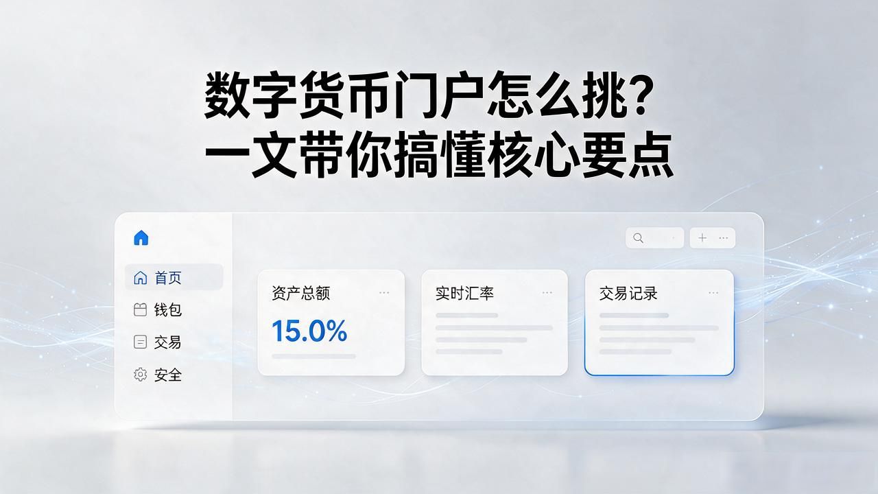 优质数字货币信息平台评估_数字货币 门户_数字货币门户平台选择标准