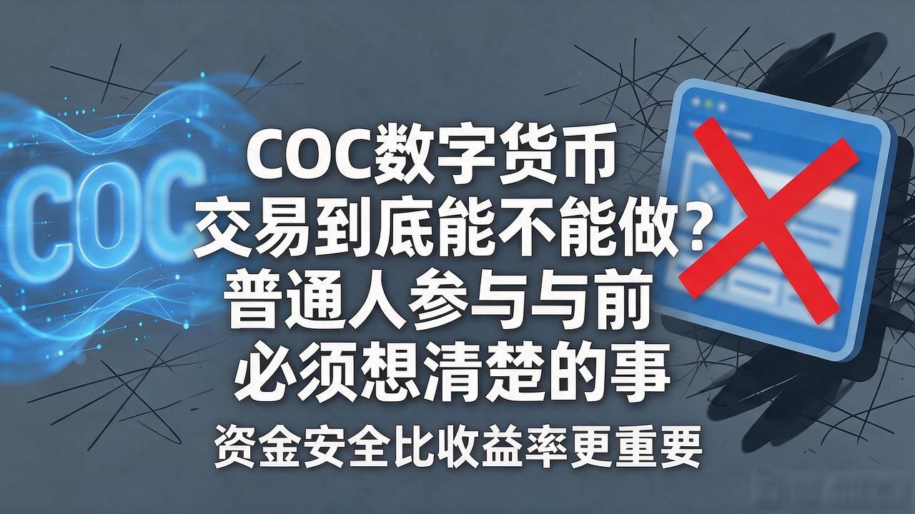 coc小币种价格被操控真相_coc数字货币交易平台提现难吗_coc数字货币交易