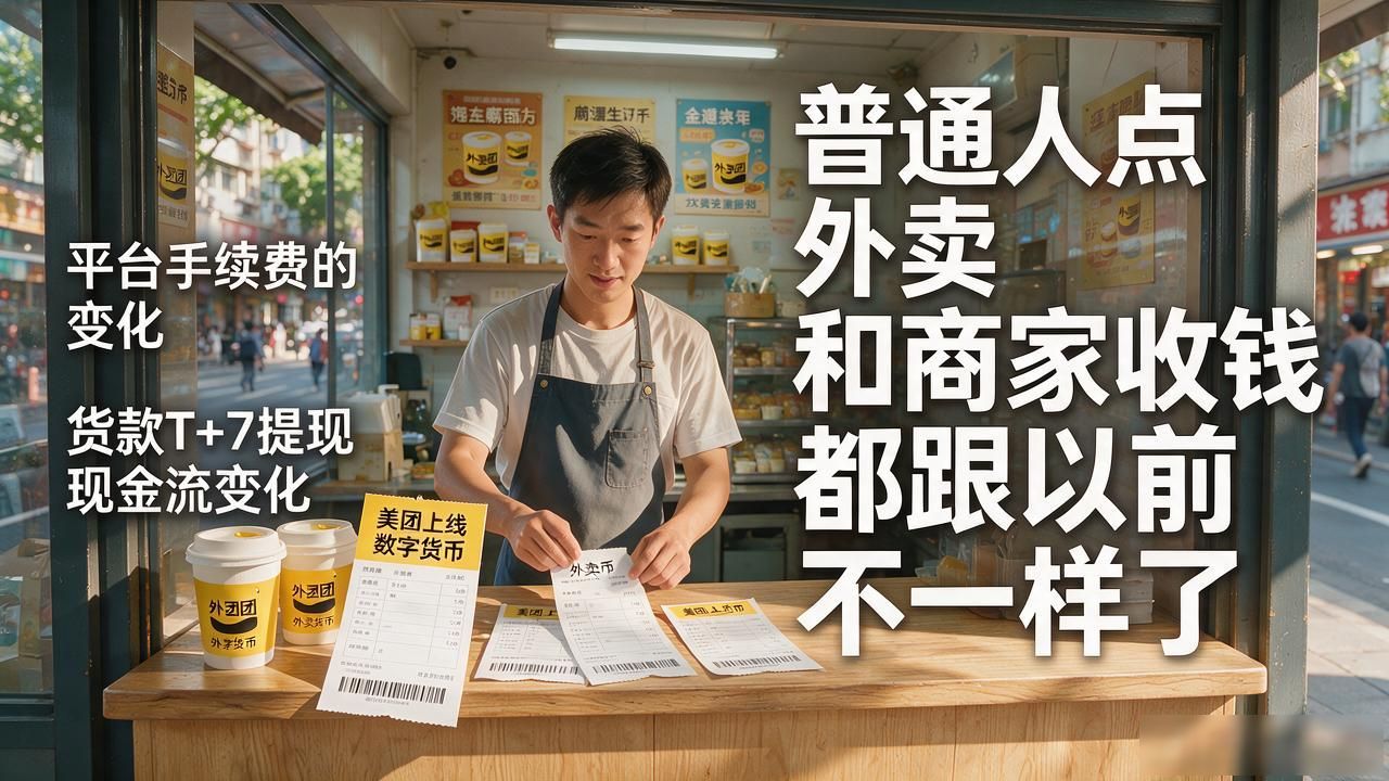 美团上线数字货币，普通人点外卖和商家收钱都跟以前不一样了