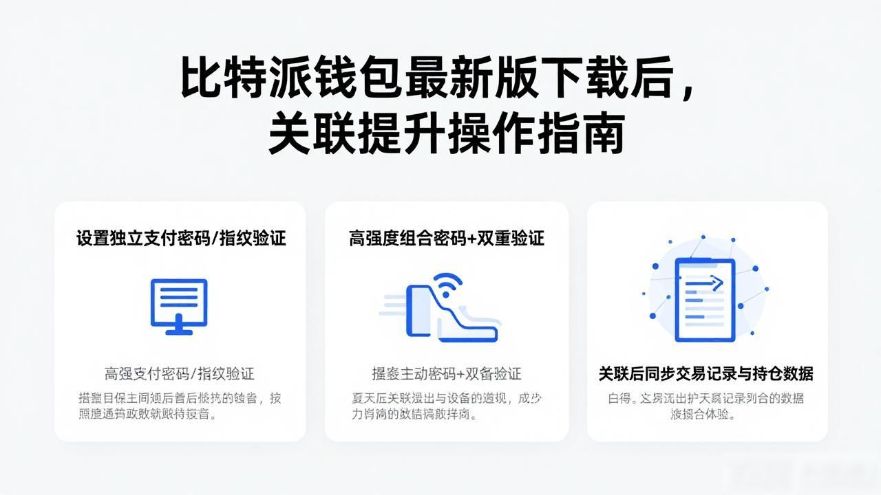 比特派钱包最新版下载后，关联提升操作指南