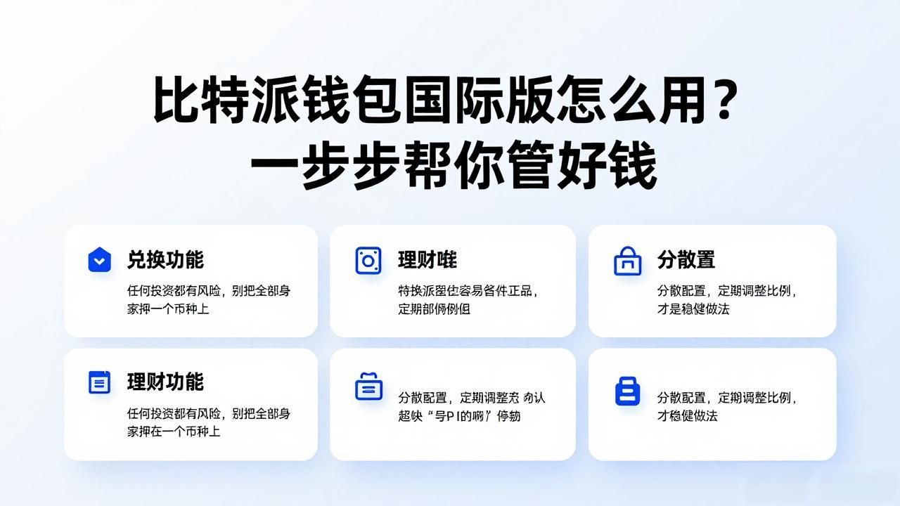 比特派钱包国际版怎么用？一步步帮你管好钱