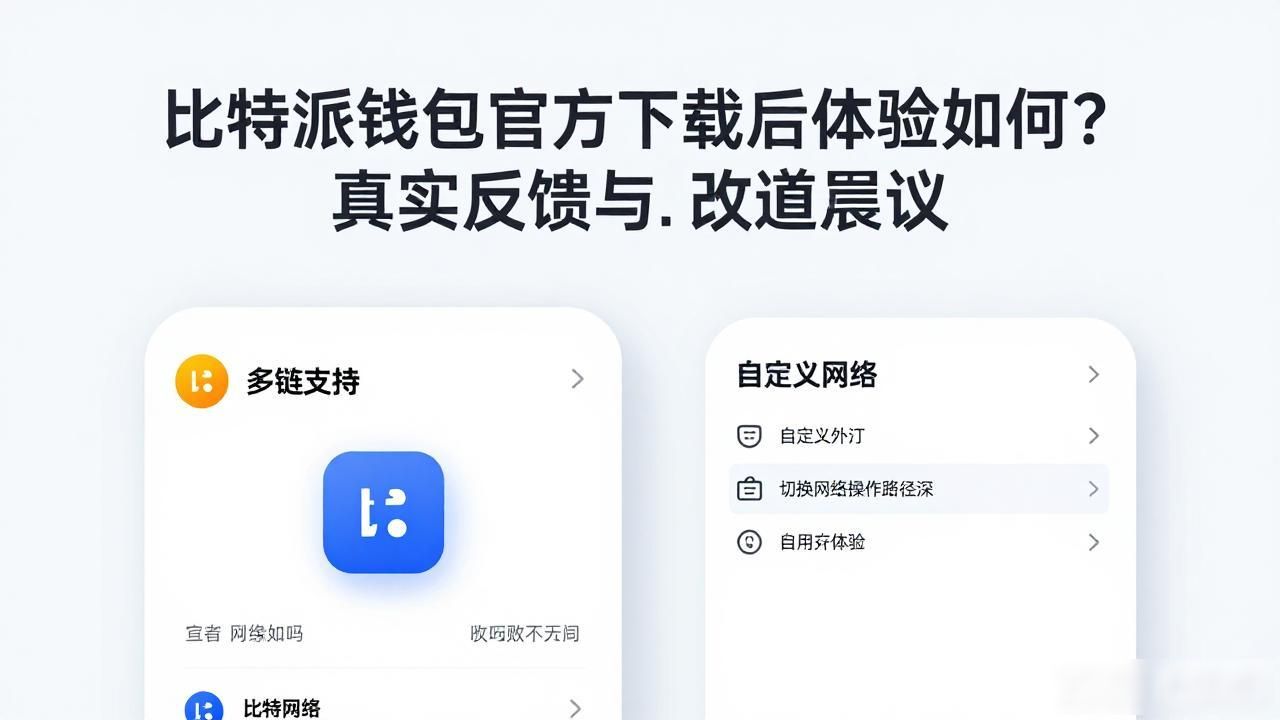 比特派钱包官方下载后体验如何？真实反馈与改进建议