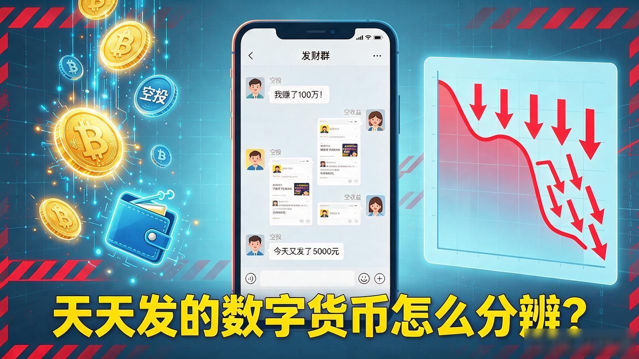 天天发的数字货币怎么分辨？