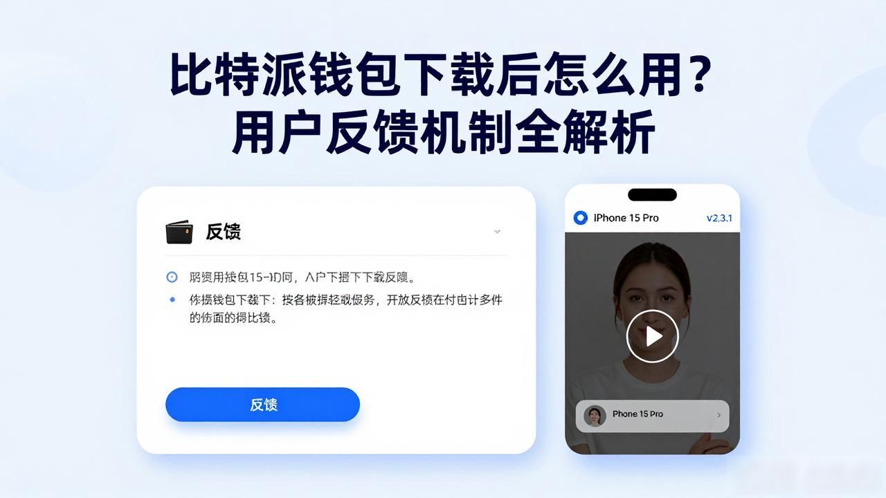 干净界面无广告的钱包体验_比特派钱包app官方版下载的用户交互与反馈机制_比特派钱包app下载