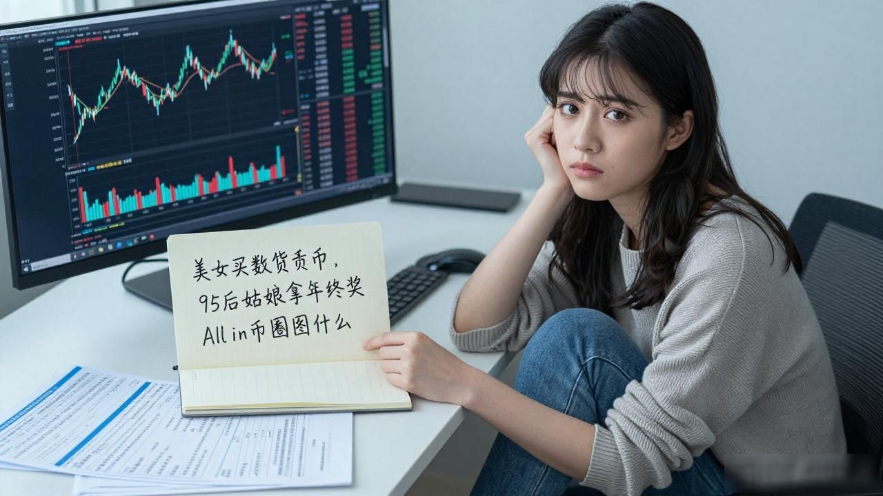 美女买数字货币，95后姑娘拿年终奖All in币圈图什么