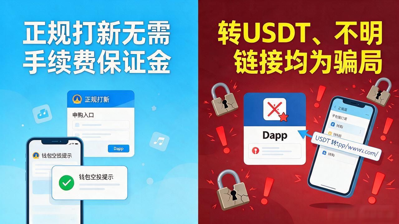 数字货币打新中签被骗？看完这篇别再踩坑