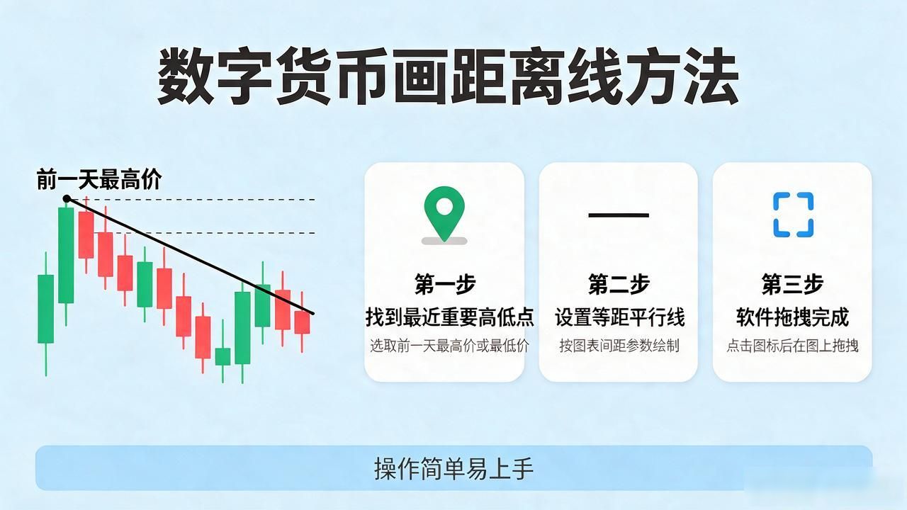 数字货币怎么画距离线？一文讲清使用方法