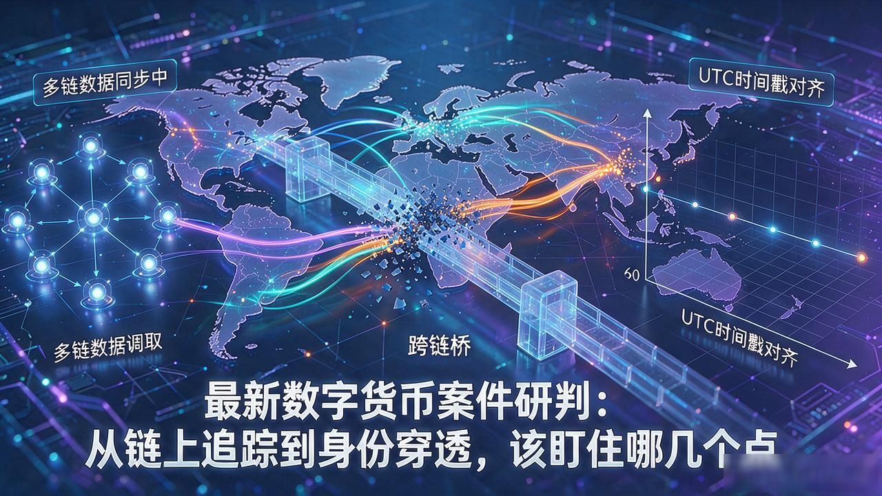 最新数字货币案件研判：从链上追踪到身份穿透，该盯住哪几个点