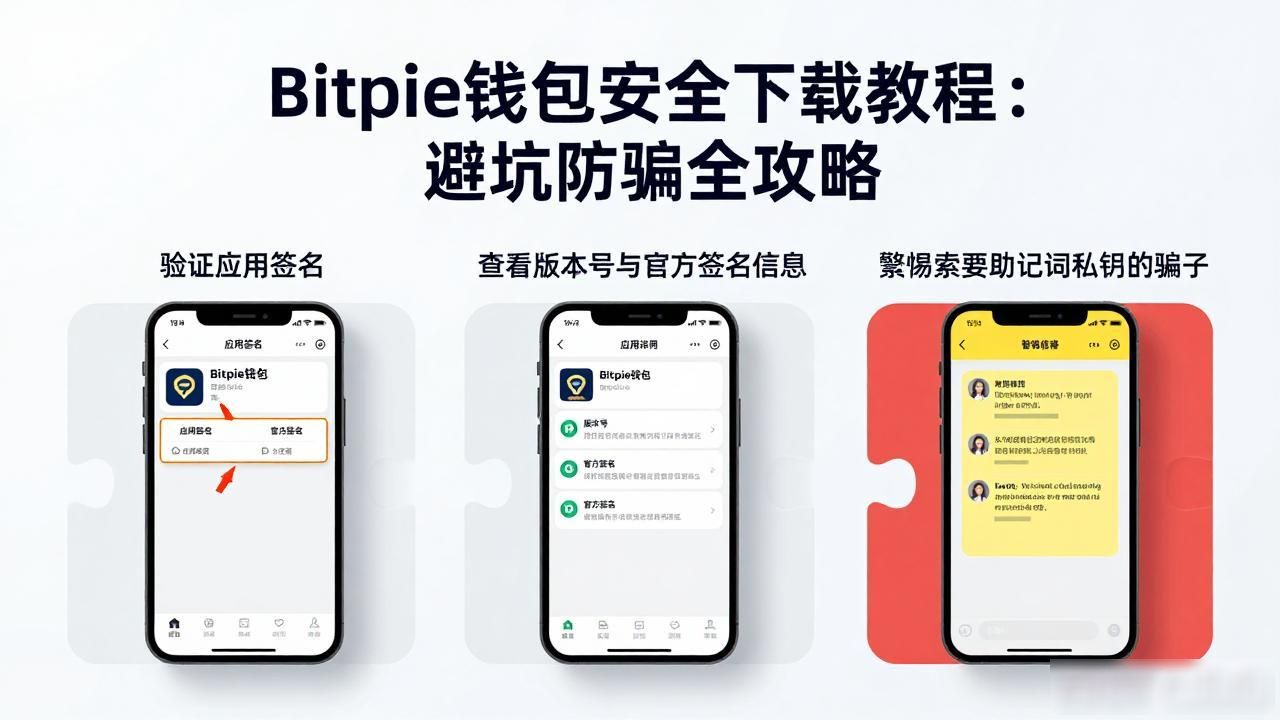 如何确保安全下载Bitpie钱包:完整指南_Bitpie官方下载渠道_验证应用签名安全流程