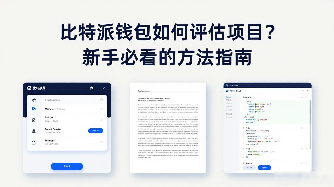 比特派钱包项目信息入口_加密货币市场项目评估_如何在比特派钱包网址中进行项目评估?