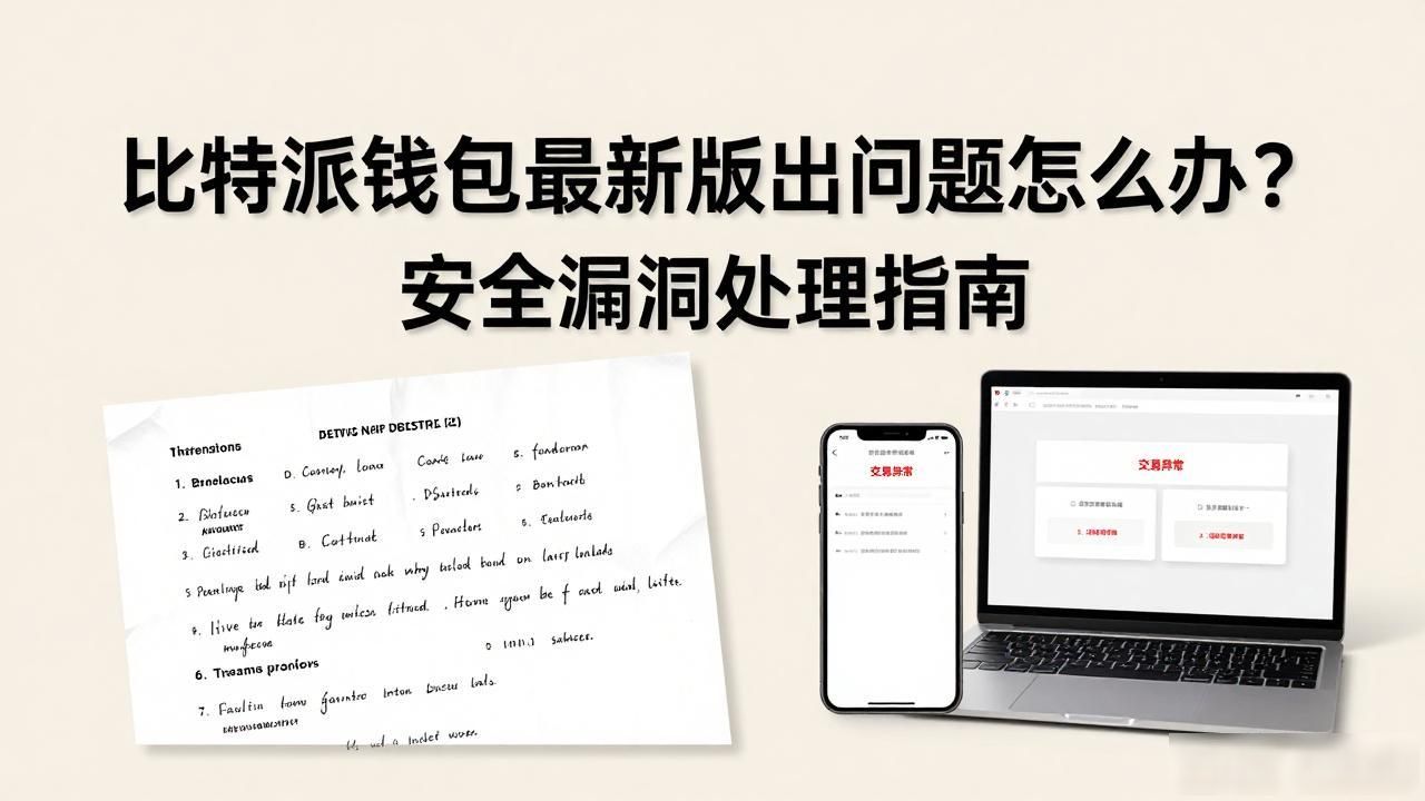 比特派钱包最新版出问题怎么办？安全漏洞处理指南