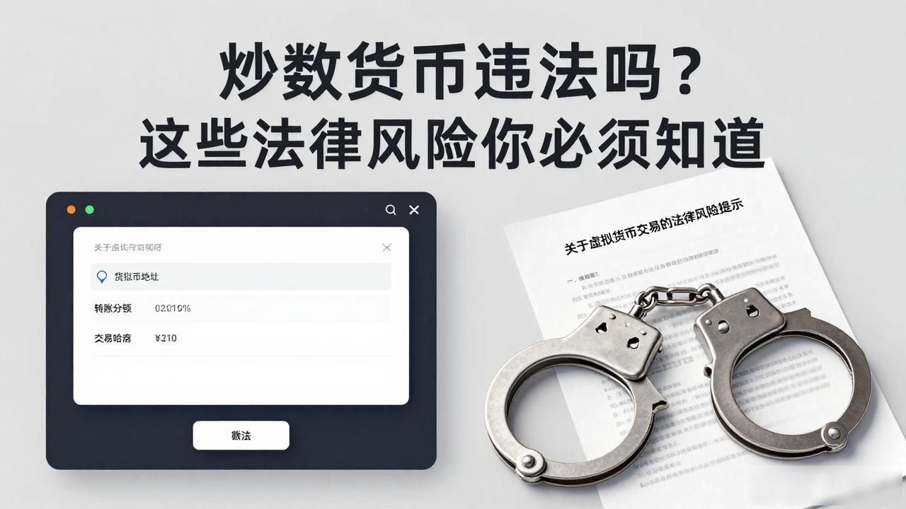 炒数字货币违法吗？这些法律风险你必须知道