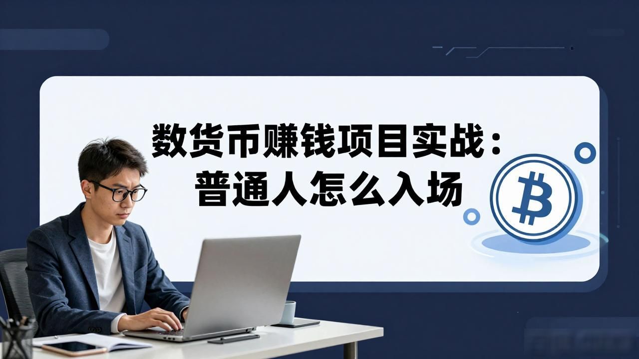 数字货币赚钱项目实战：普通人怎么入场