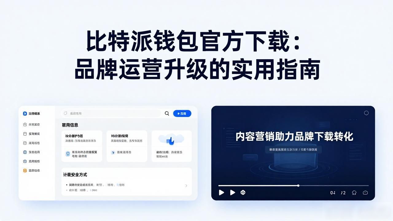 优化加密资产管理工具下载体验_如何通过比特派钱包app官方版下载优化品牌运营？_比特派钱包官方下载渠道