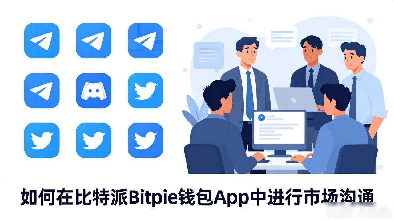 如何在比特派Bitpie钱包app中进行市场沟通