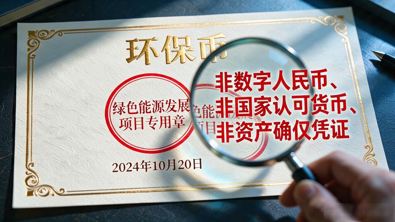 环保币数字货币证书_环保币数字货币证书_碳积分代币骗局