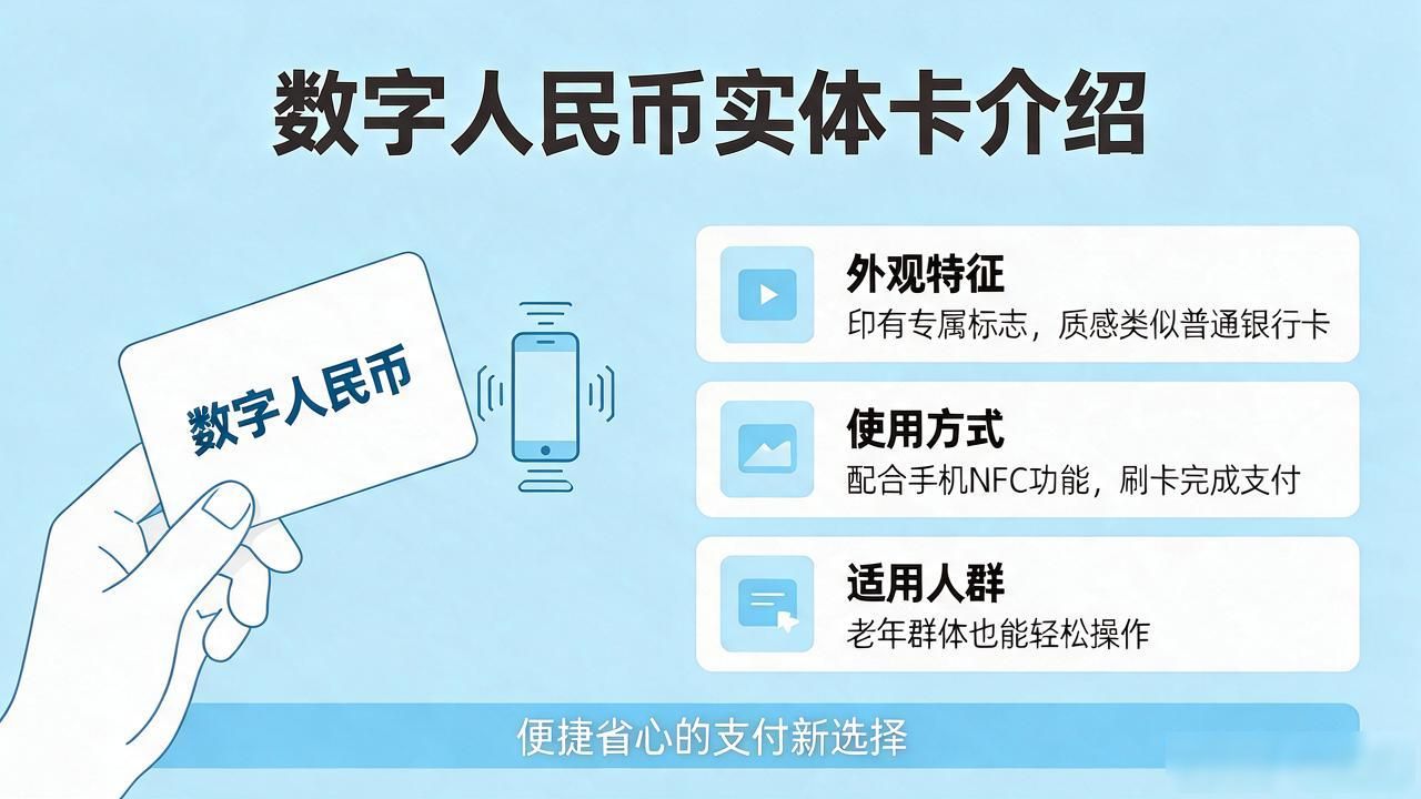 数字货币有实体卡吗？一文看懂数字人民币长啥样
