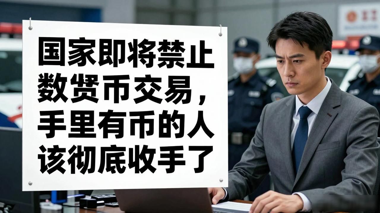 国家即将禁止数字货币交易，手里有币的人该彻底收手了