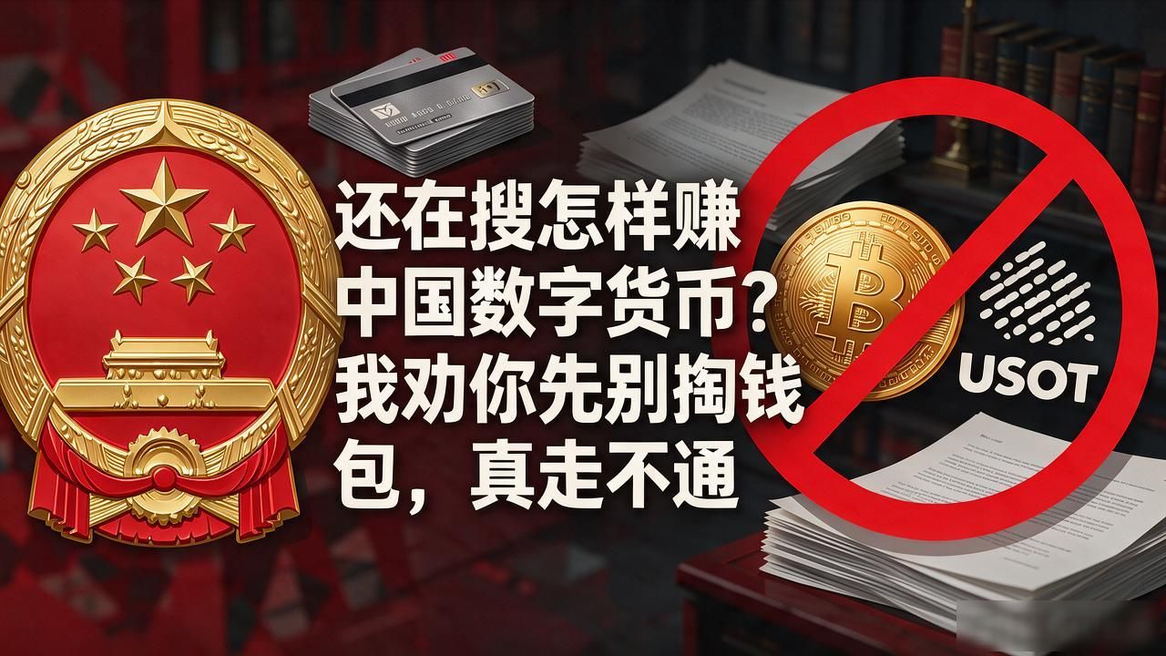 还在搜怎样赚中国数字货币？我劝你先别掏钱包，真走不通