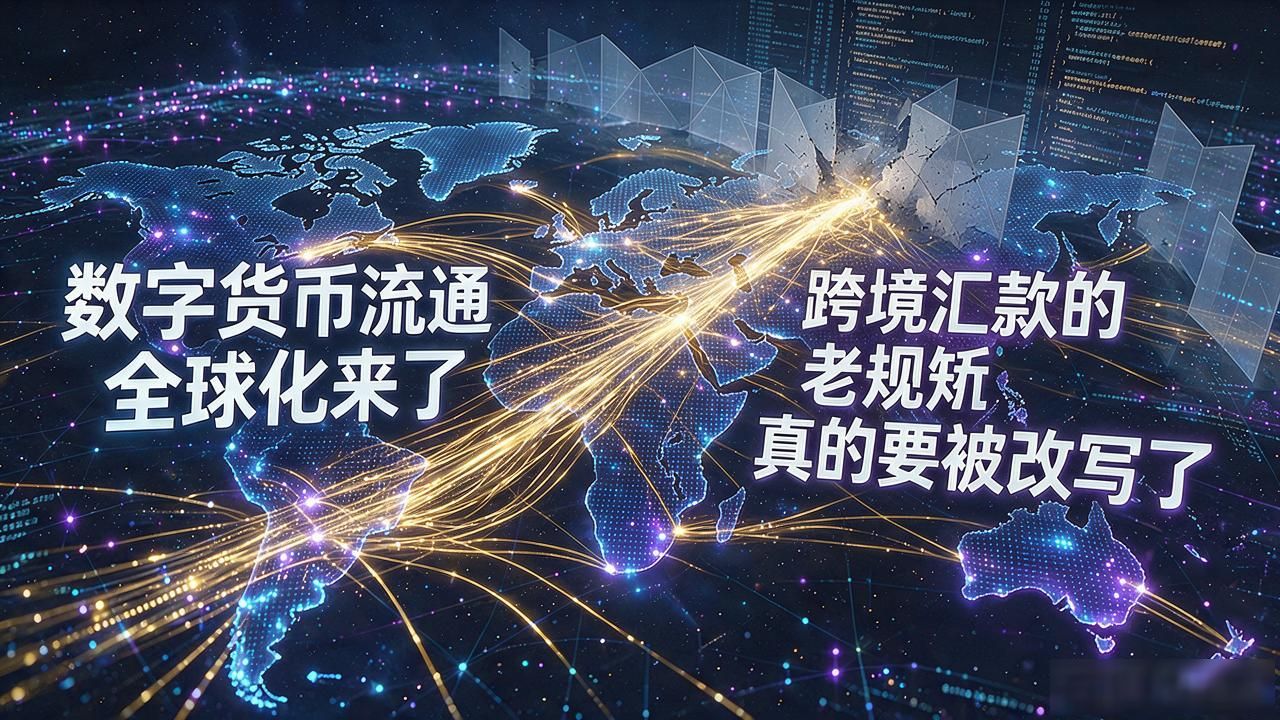 数字货币流通全球化来了，跨境汇款的老规矩真的要被改写了