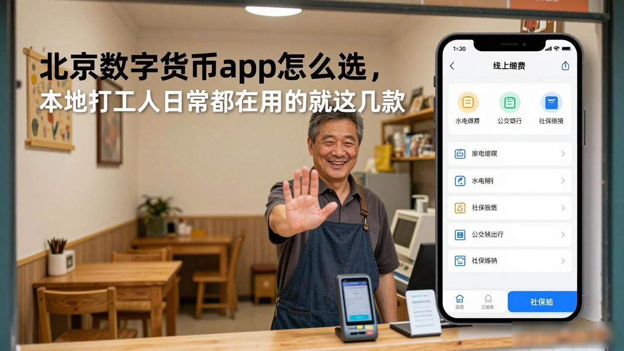 北京数字货币app怎么选，本地打工人日常都在用的就这几款