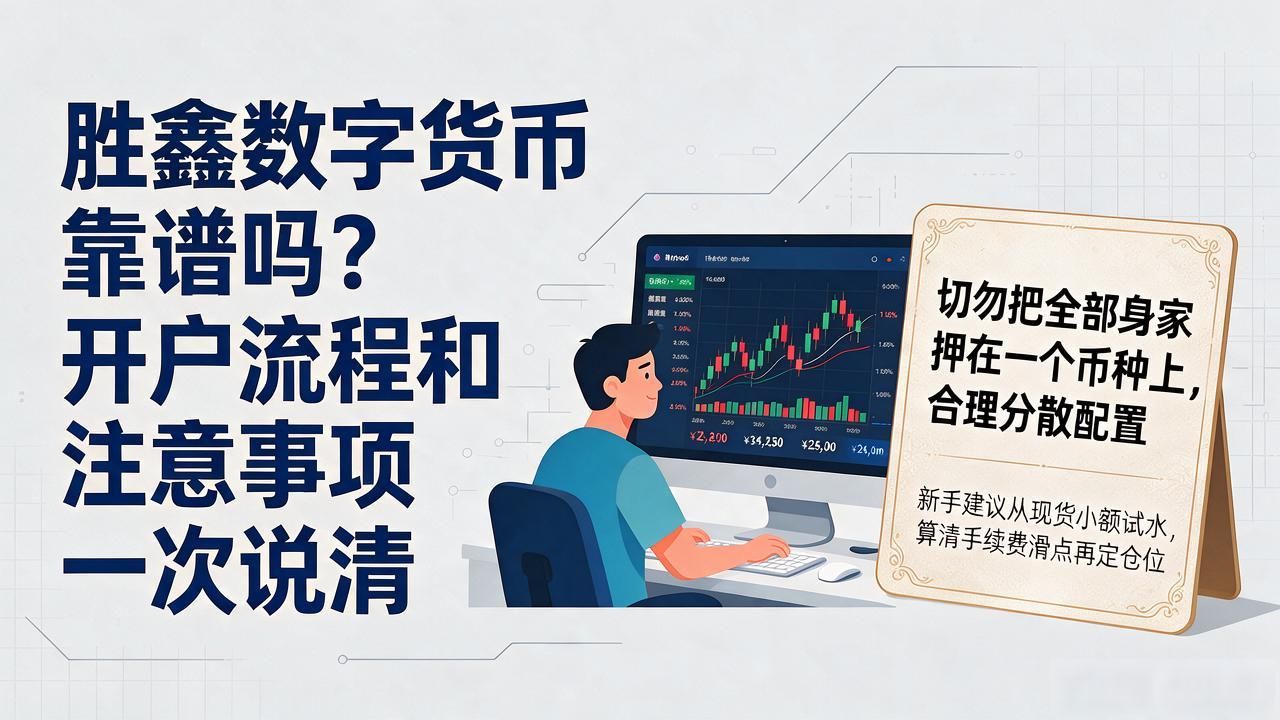 胜鑫数字货币靠谱吗？开户流程和注意事项一次说清
