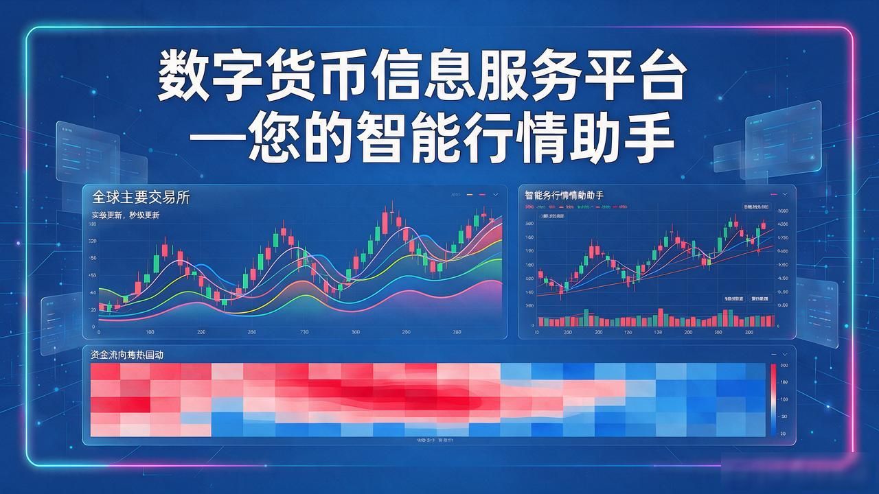 数字货币信息服务平台—您的智能行情助手