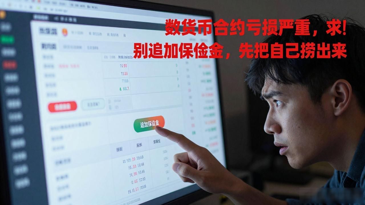 数字货币合约亏损严重，求你别再追加保证金，先把自己捞出来