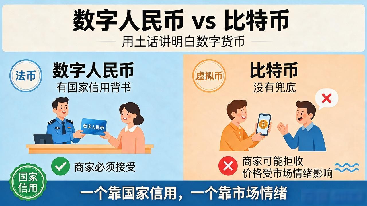 数字人民币与比特币的区别_有谁可以讲讲数字货币_数字人民币离线支付功能