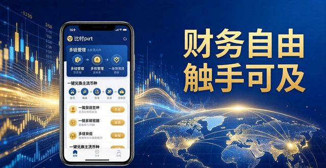 用比特派钱包，三步迈向财务自由