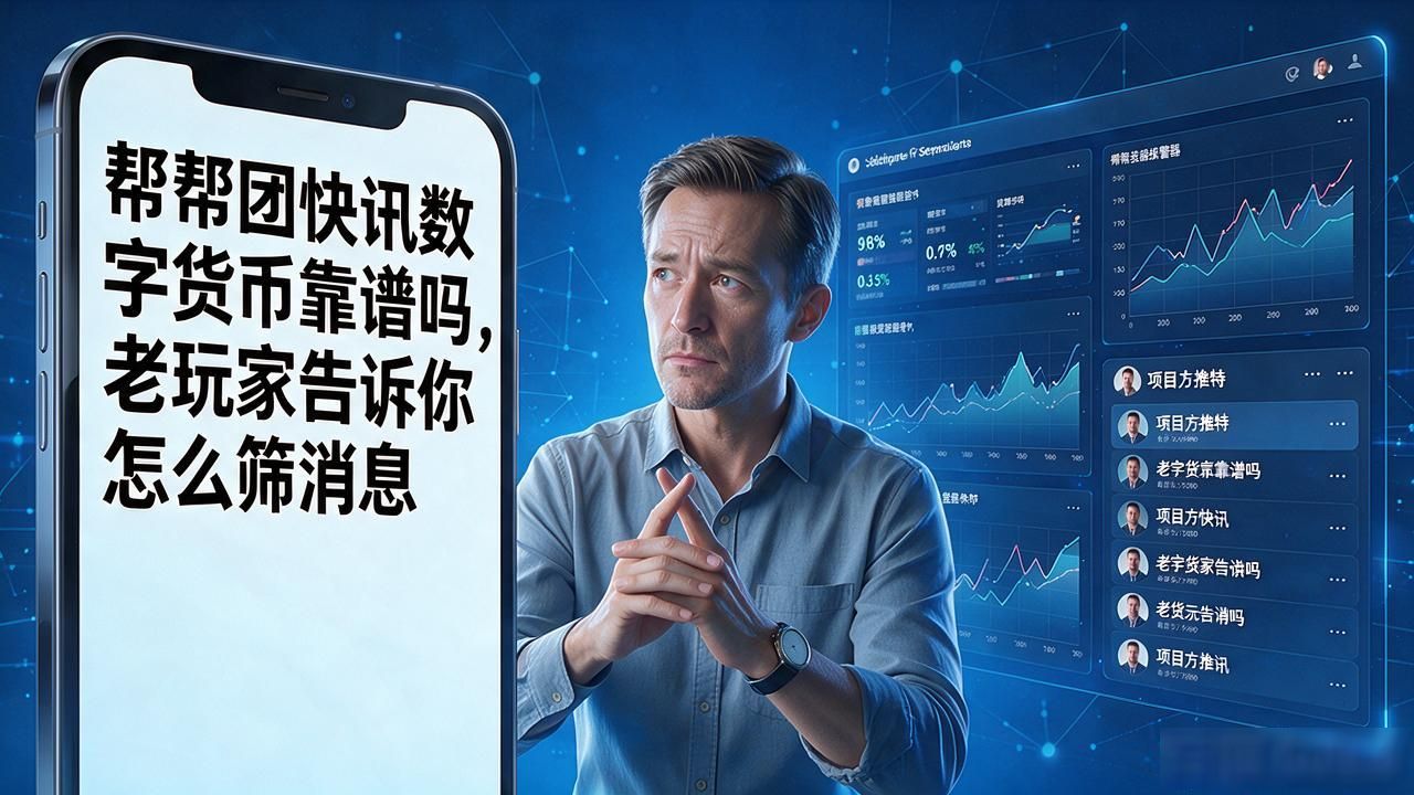 盯帮帮团快讯筛选有用信号_识别加密货币噪音信息_帮帮团快讯数字货币