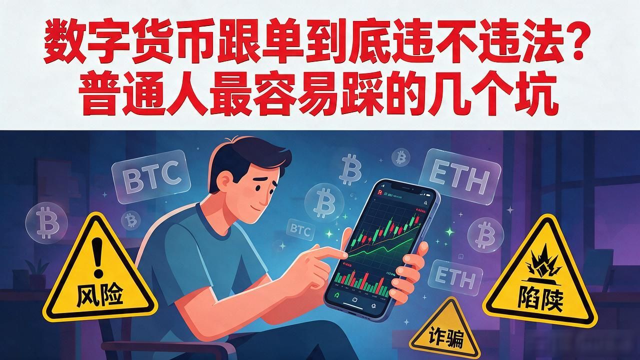 数字货币跟单到底违不违法？普通人最容易踩的几个坑