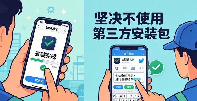 假冒比特派钱包链接泛滥？认准这3个安全步骤