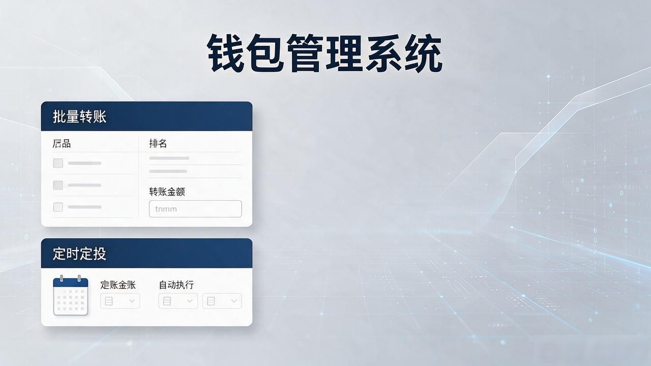 挑选数字货币钱包管理系统