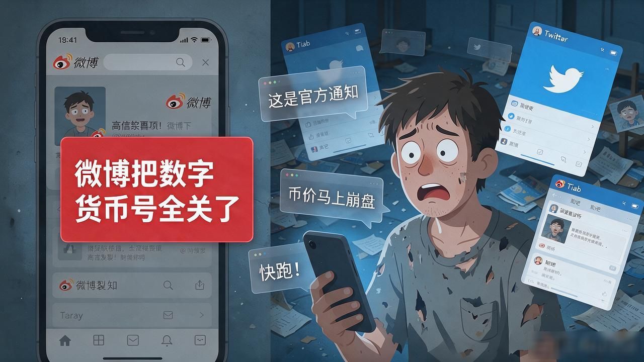 微博把数字货币号全关了，普通人还能在哪儿看动态？
