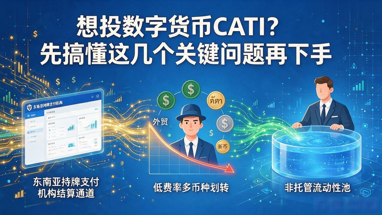 想投数字货币CATI？先搞懂这几个关键问题再下手