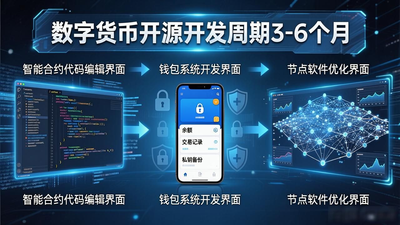 数字货币开源需要多久_数字货币项目开发周期_数字货币开源项目时间线