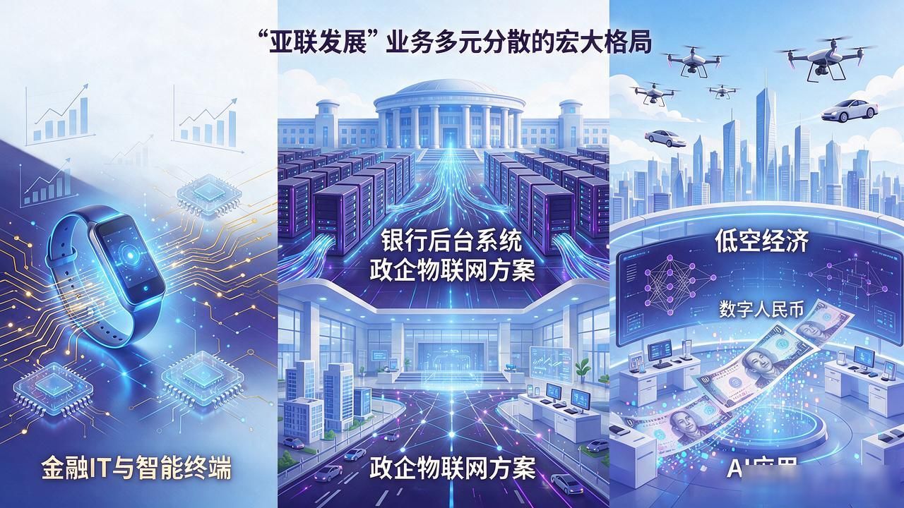 说亚联发展是数字货币龙头，扒完业务清单你就明白这顶帽子多重