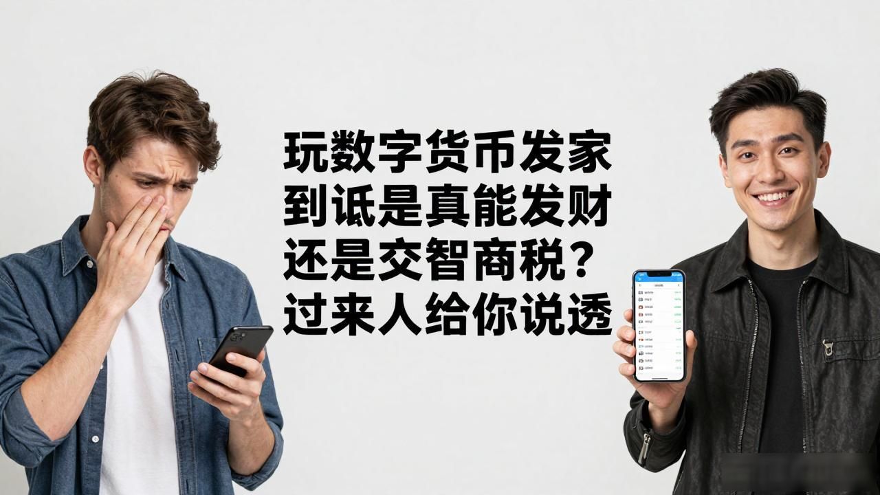 玩数字货币发家到底是真能发财还是交智商税？过来人给你说透