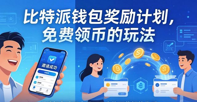 比特派钱包奖励计划，免费领币的玩法