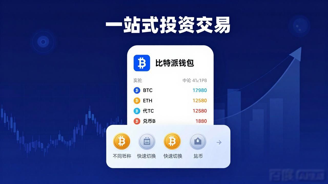 比特派钱包官方下载后，投资交易快人一步