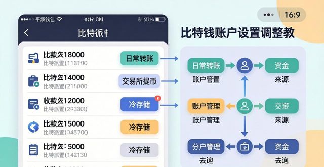 比特派钱包账户设置调整教程
