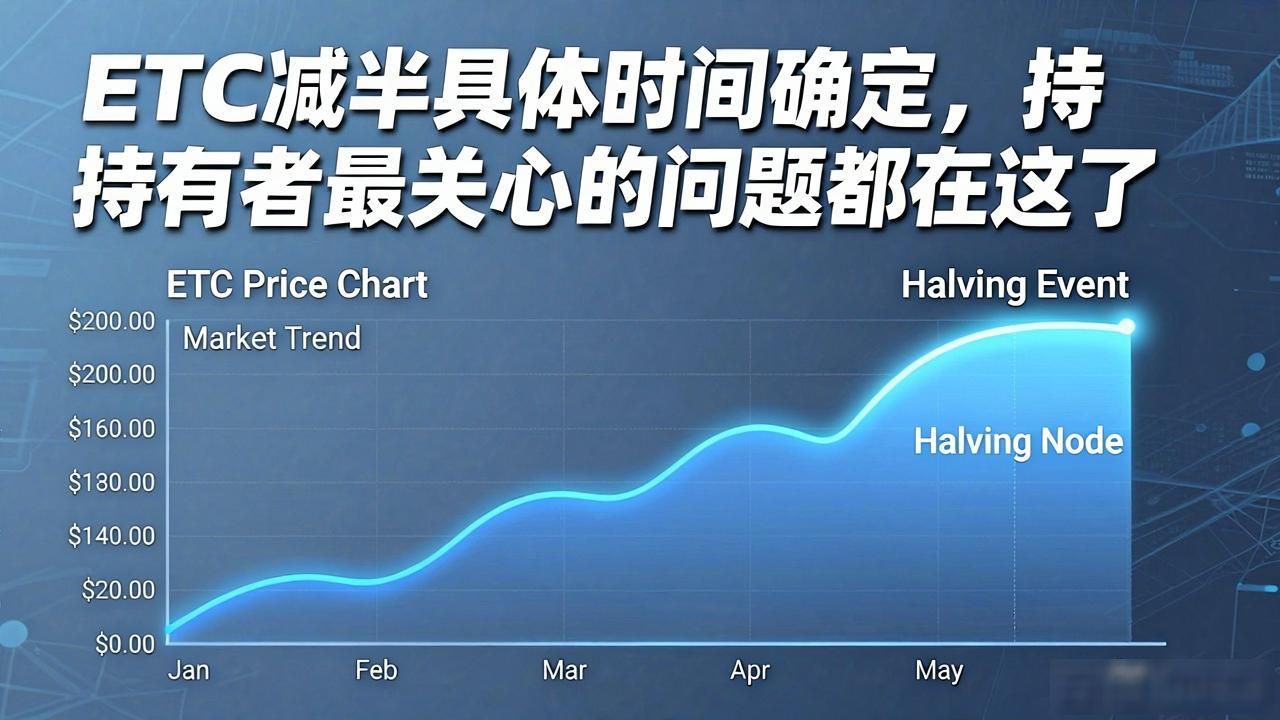 ETC减半具体时间确定，持有者最关心的问题都在这了