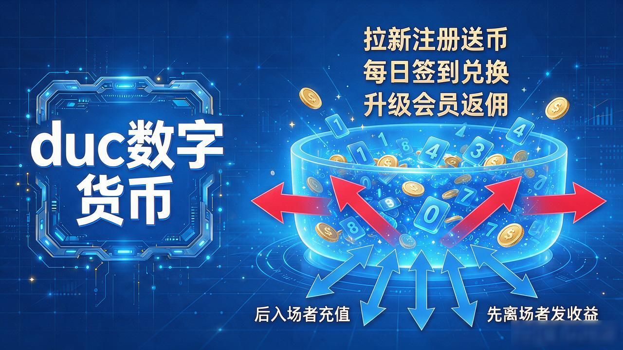 duc数字货币靠谱吗？别被"数字"俩字骗了