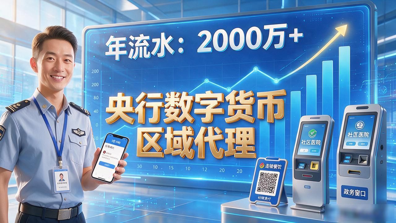 央行数字货币区域代理，小公司怎么入局、门槛在哪、值不值得做