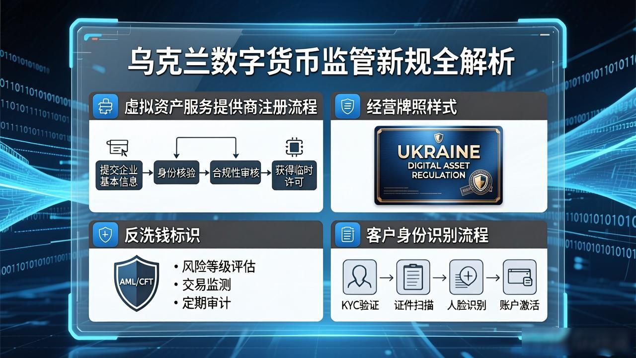 乌克兰数字货币监管新规全解析